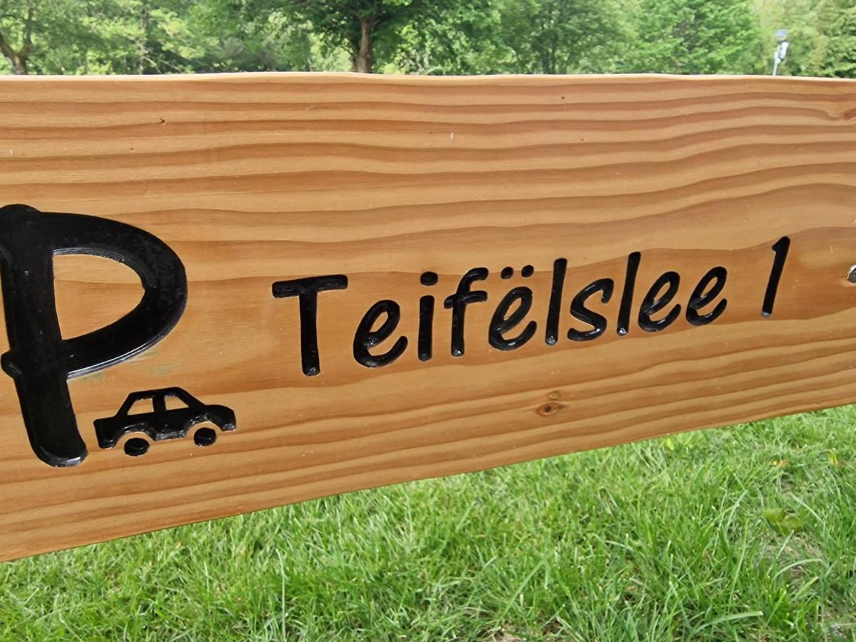Chalet Teifelslee Goebelsmuhle Exterior foto